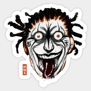 Jun Sekibayashi HELL'S DEVA Kengan Ashura Omega Sticker